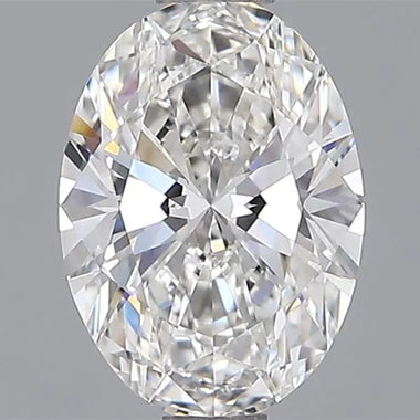1.52ct Oval Lab Grown Diamond (Colour G, Clarity VVS2, IGI Certified)