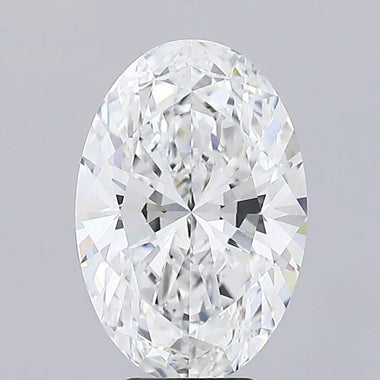 6.03ct Oval Lab Grown Diamond (Colour E, Clarity VVS2, IGI Certified)