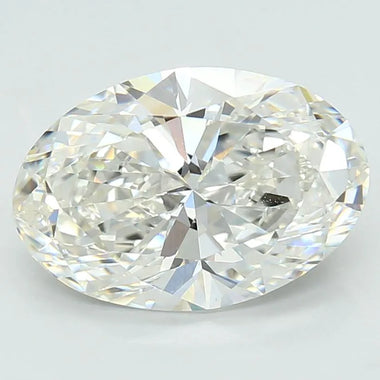 3.04ct Oval Lab Grown Diamond (Colour G, Clarity VVS2, Cut EX, IGI Certified)
