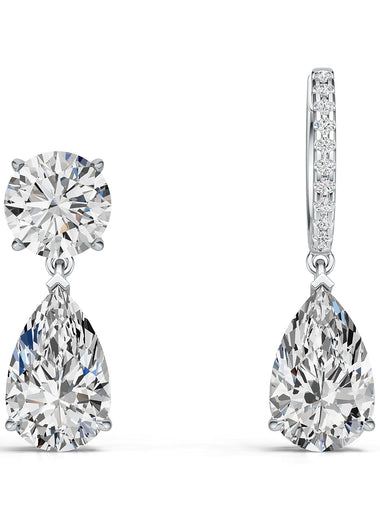 3 Way Detachable Drop Earrings - Infinite Gems Limited