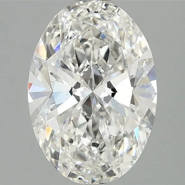 2.01ct Oval Lab Grown Diamond (Colour G, Clarity VVS2, IGI Certified)