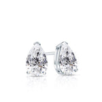 Pear Lab Diamond Stud Earrings - Infinite Gems Limited