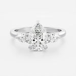 Pear Lab Diamond Trilogy Ring - Pear Diamond - Infinite Gems Limited