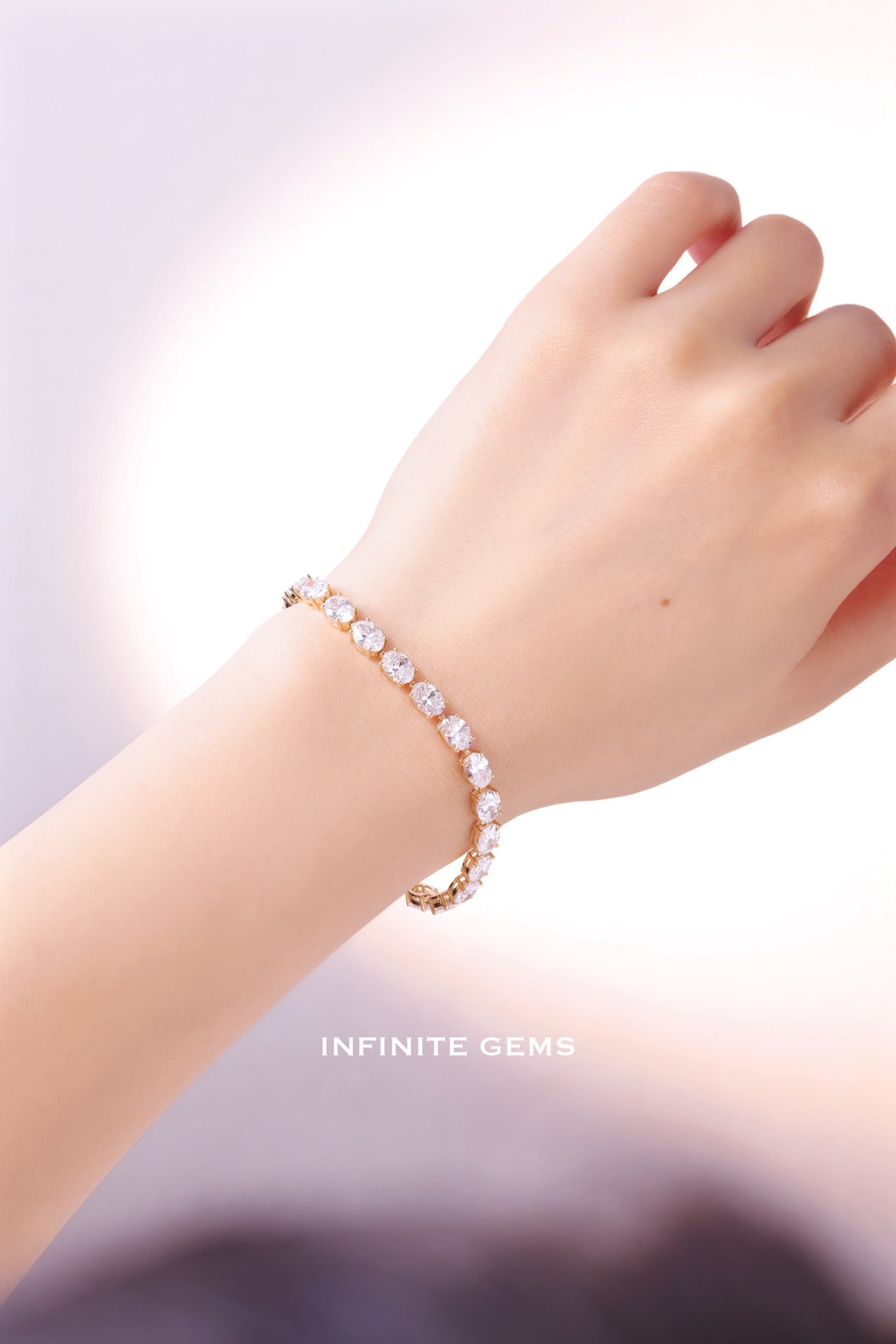 Oval east-west lab-grown diamond tennis bracelet — 2026 buyer's guide — Infinite Gems