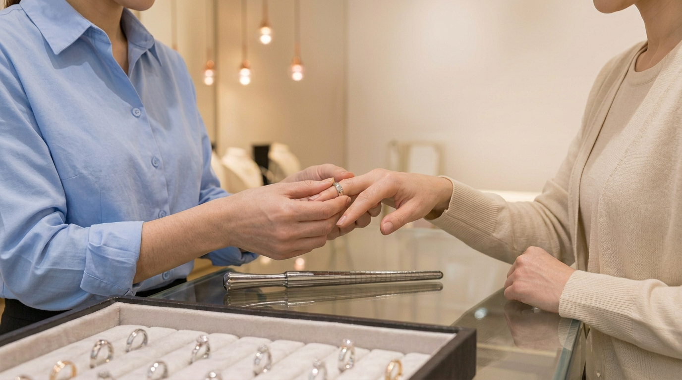 How to measure your ring size at home — Infinite Gems ring size guide