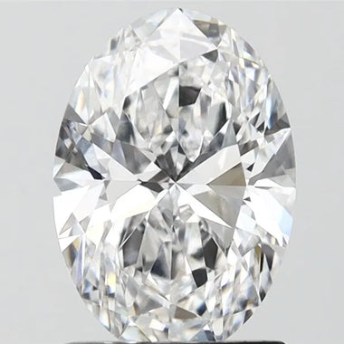 1.95ct Oval Lab Grown Diamond (Colour D, Clarity VVS1, IGI Certified)