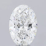 6.03ct Oval Lab Grown Diamond (Colour E, Clarity VVS2, IGI Certified)