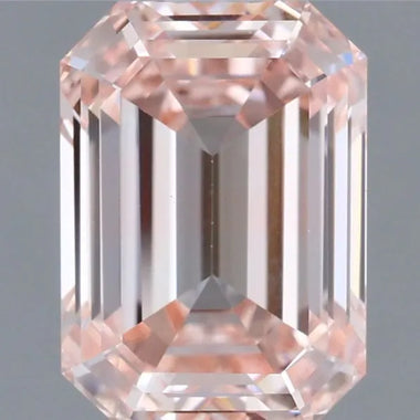 1.42ct Emerald Lab Grown Diamond (Colour Fancy Intense Pink, Clarity VS2, IGI Certified)