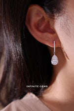 3 Way Detachable Drop Earrings - Infinite Gems Limited