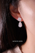 3 Way Detachable Drop Earrings - Infinite Gems Limited