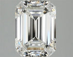 2.82ct Emerald Lab Grown Diamond (Colour F, Clarity VVS2, IGI Certified)
