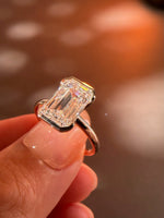 Emerald Diamond in Bezel Setting - Infinite Gems Limited