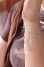 Heart Shape Lab Diamond Pendant Necklace