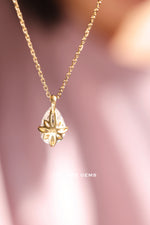 Pear Shape Lab Diamond Pendant Necklace