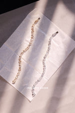 Slant Fancy Shape Lab Diamond Tennis Bracelet