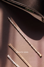 Fancy Shape Lab Diamond Tennis Bracelet
