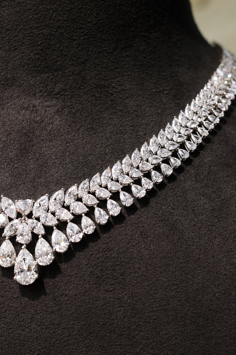 Rivière custom necklace