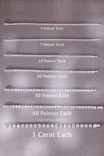 Lab Grown Diamond Round Shape Classic Four Prongs Tennis Bracelet