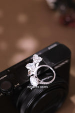 Ladies Bowtie Heart Shape Ring - Infinite Gems Limited