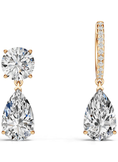 3 Way Detachable Drop Earrings - Infinite Gems Limited