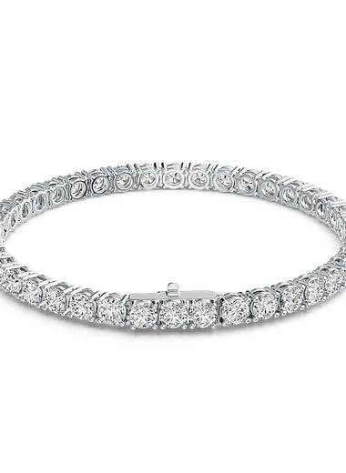 0.2ct each Round Diamond Classic Tennis Bracelet - Infinite Gems Limited