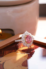 Padparadschan Sapp Ring Pendant - Infinite Gems Limited