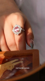 Padparadschan Sapp Ring Pendant - Infinite Gems Limited
