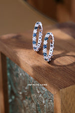 Sapphire x Lab Diamond Eterntiy Ring - Infinite Gems Limited